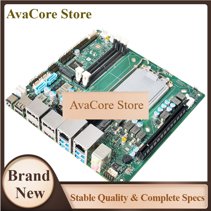 Lga1700 Itx Motherboard Ddr5 - AvaCoreITX610B Anakart Mini ITX Endüstriyel Anakart