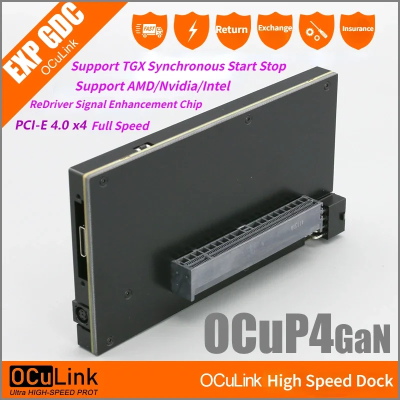 Oculink Egpu Mini Pc - OCuP4GaN OCuLink GPU Dock Kasası, ReDriver