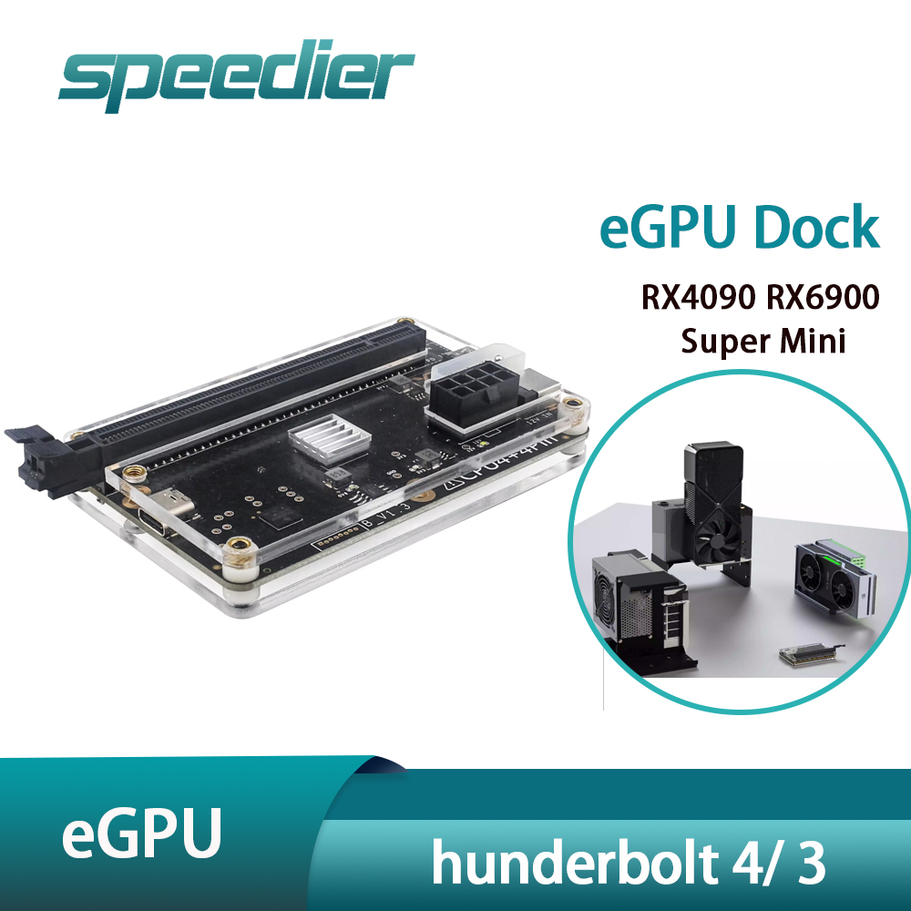 Thunderbolt 4 Egpu Dock Mini Pc - Thunderbolt 4 3 eGPU Dock Harici
