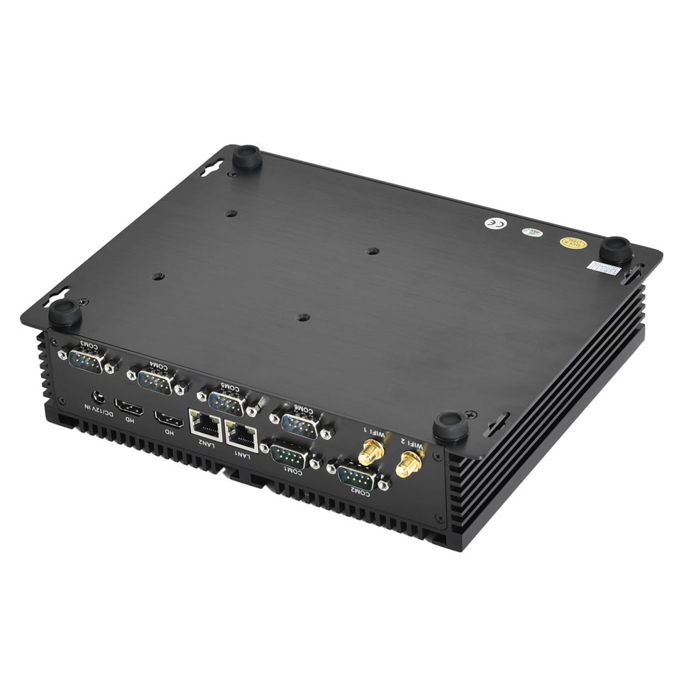 Fanless Industrial Pc Rs485 Core I7 - Büyük İndirim Endüstriyel Bilgisayar 6*COM RS232