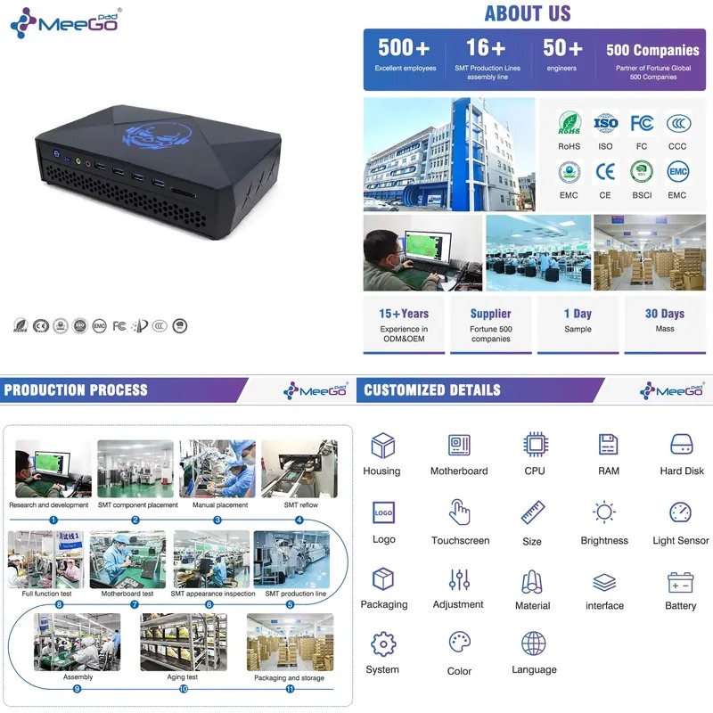 Mini Pc Rtx 4060 Ddr5 - Sıcak Fırsat Meegopad G10T 14. Nesil