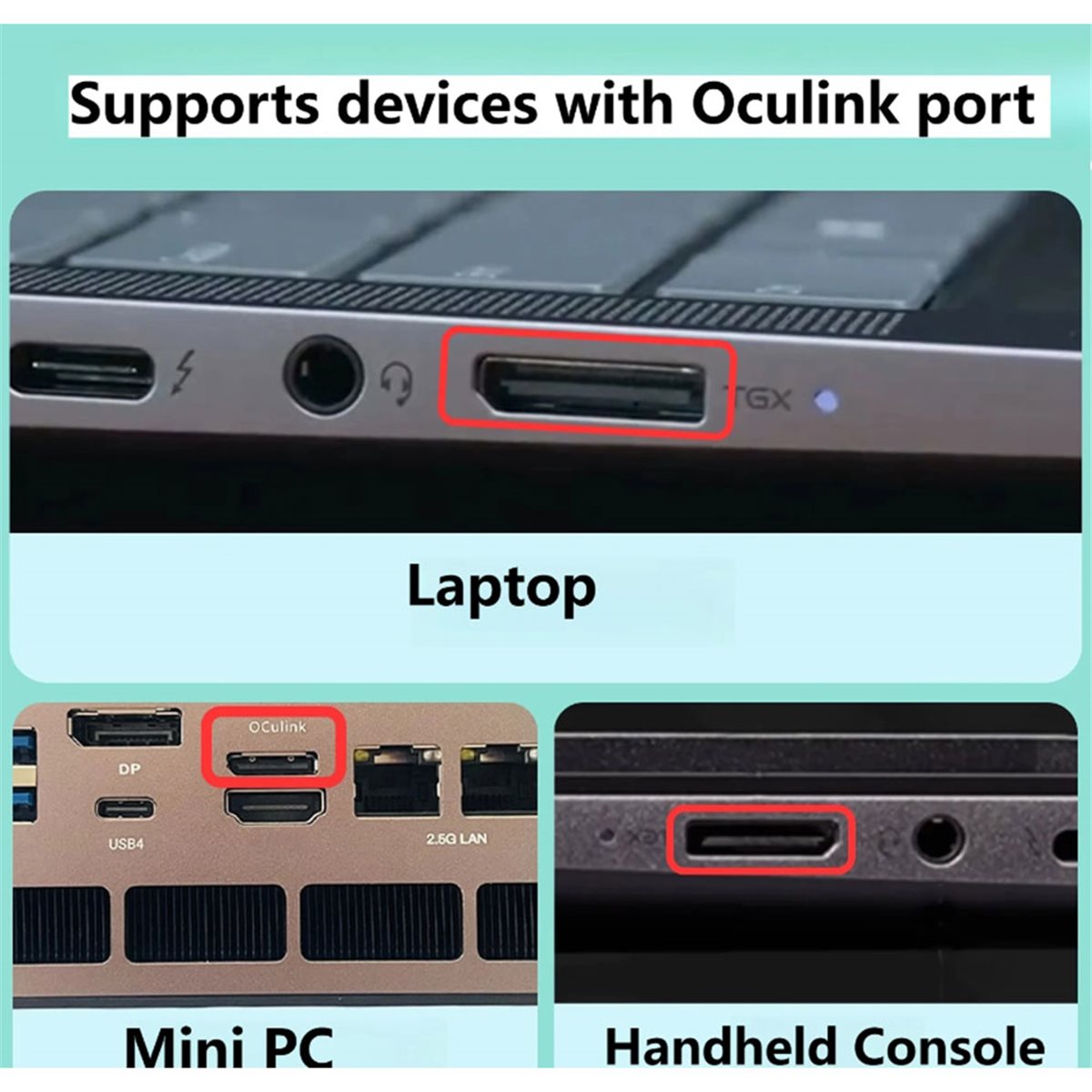 Oculink Egpu Mini Pc - YENİ FABRİKA~Oculink EGPU Grafik Kartı Yuvası