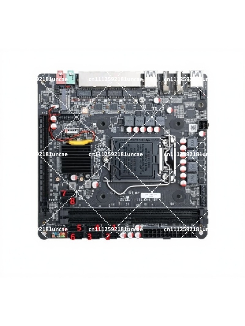 8. ve 9. Nesil CPU'lar için Mi - Nas Motherboard 8 Sata Mini Itx incelemesi ve fiyatı