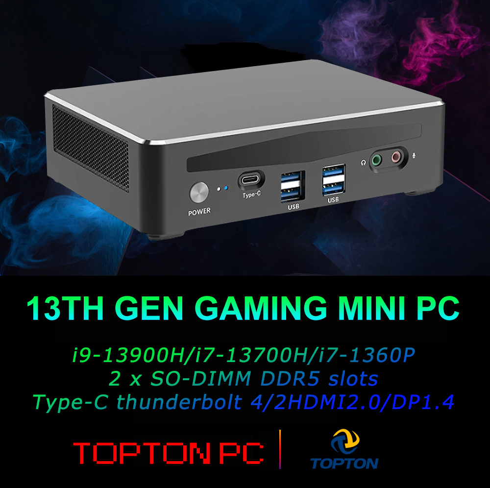Mini Bilgisayar Oyun 13. Nesil - Intel Core I9 13900H Mini Pc incelemesi ve fiyatı