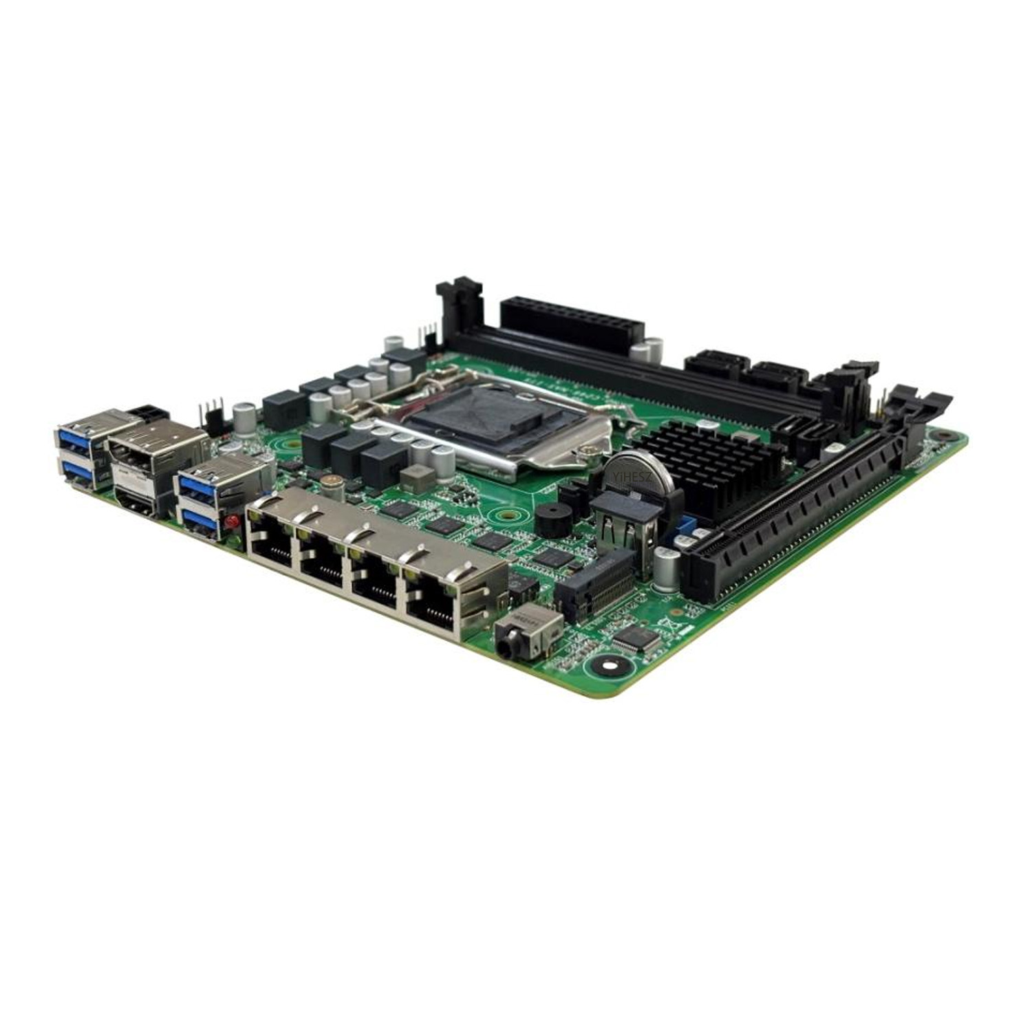 C246 8 SATA 8 Yuvalı NAS Anaka - Nas Motherboard 8 Sata Mini Itx incelemesi ve fiyatı