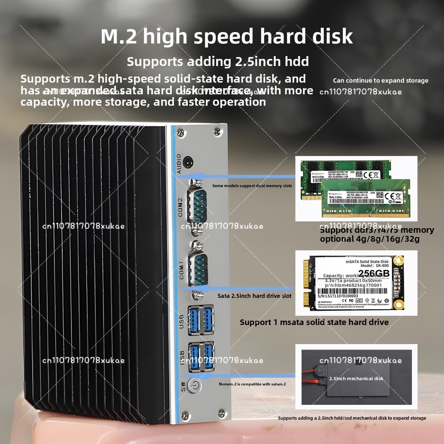 Mini Endüstriyel Bilgisayar -  - Fanless Industrial Pc Rs485 Core I7 incelemesi ve fiyatı