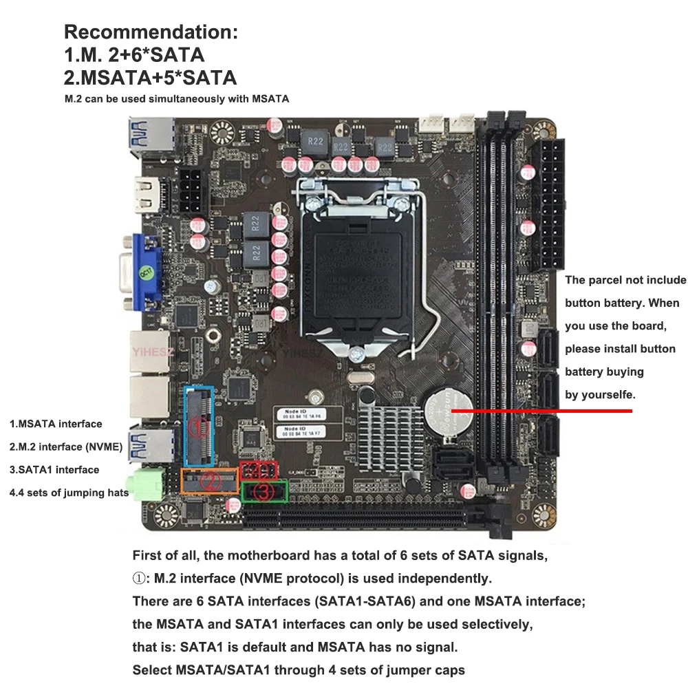 B365 Mini-ITX Anakart LGA 1151 - Nas Motherboard 8 Sata Mini Itx incelemesi ve fiyatı