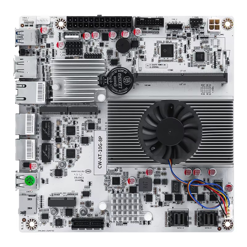 8-Bay NAS Mini ITX Anakart Int - Nas Motherboard 8 Sata Mini Itx incelemesi ve fiyatı