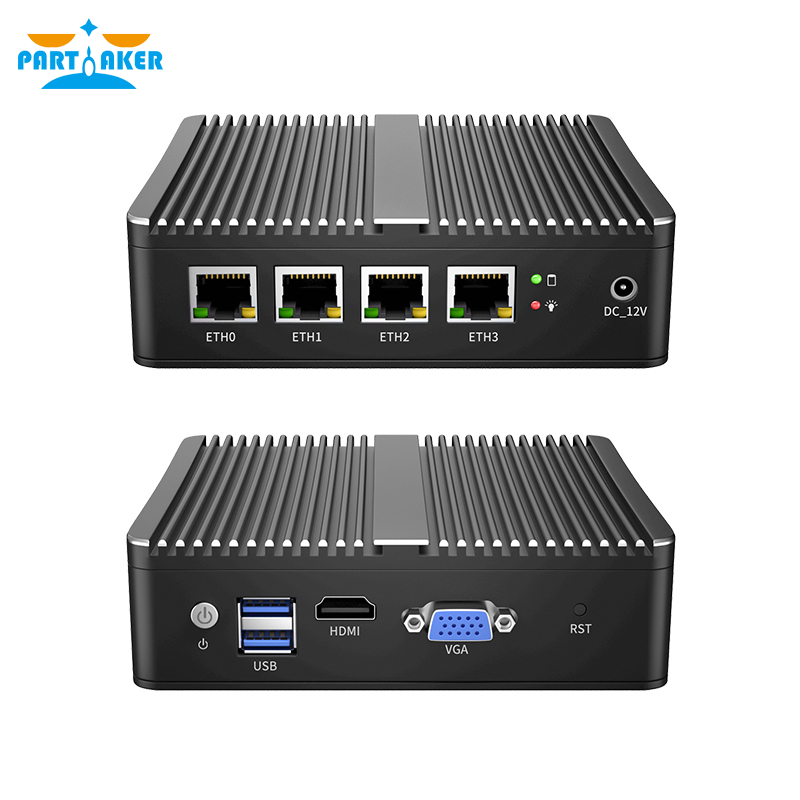 Partaker Fansız pfSense Router - Pfsense Firewall Router 2.5G 4 I226 incelemesi ve fiyatı